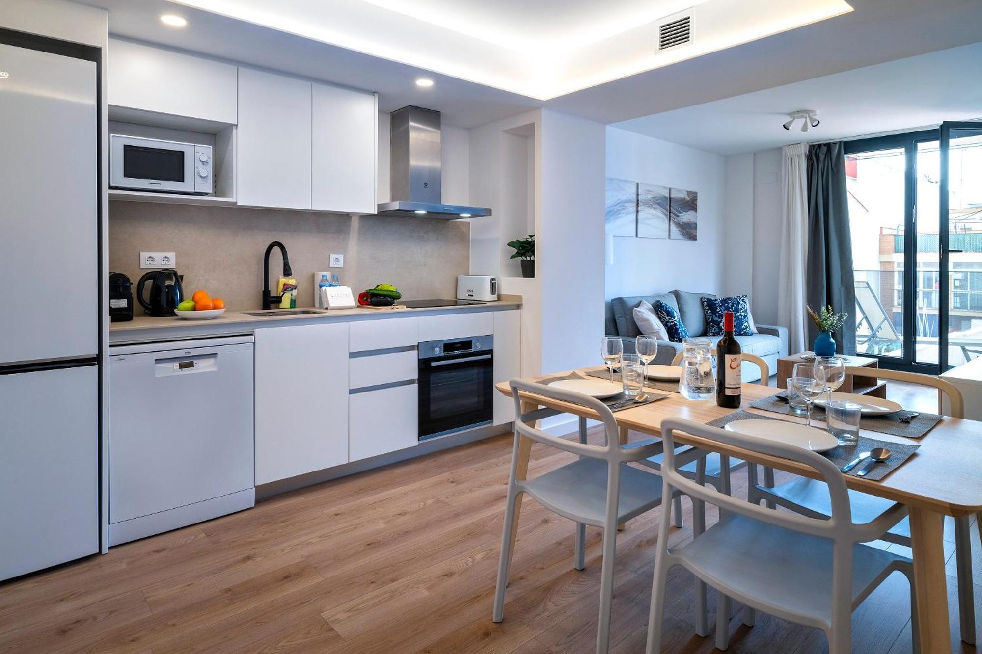 Habitat Apartments Teatre L'Hospitalet de Llobregat Luaran gambar
